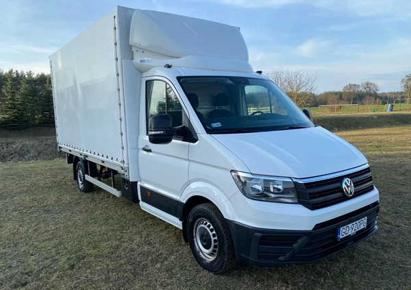 Volkswagen Crafter cena 77490 przebieg: 136196, rok produkcji 2017 z Osiek małe 121
